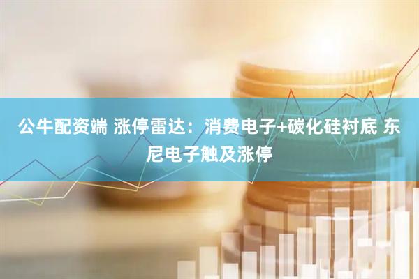 公牛配资端 涨停雷达：消费电子+碳化硅衬底 东尼电子触及涨停